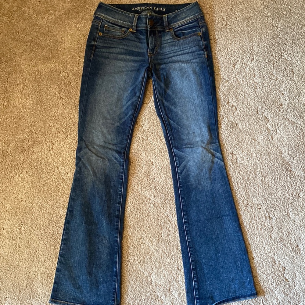 American Eagle Kick Boot Super Stretch Jeans